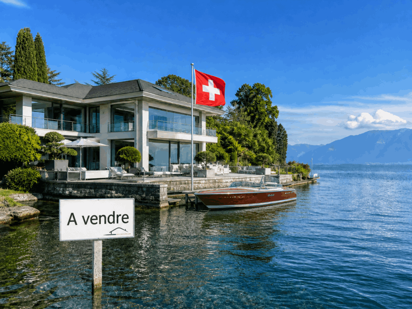 Maison a vendre bord du lac
