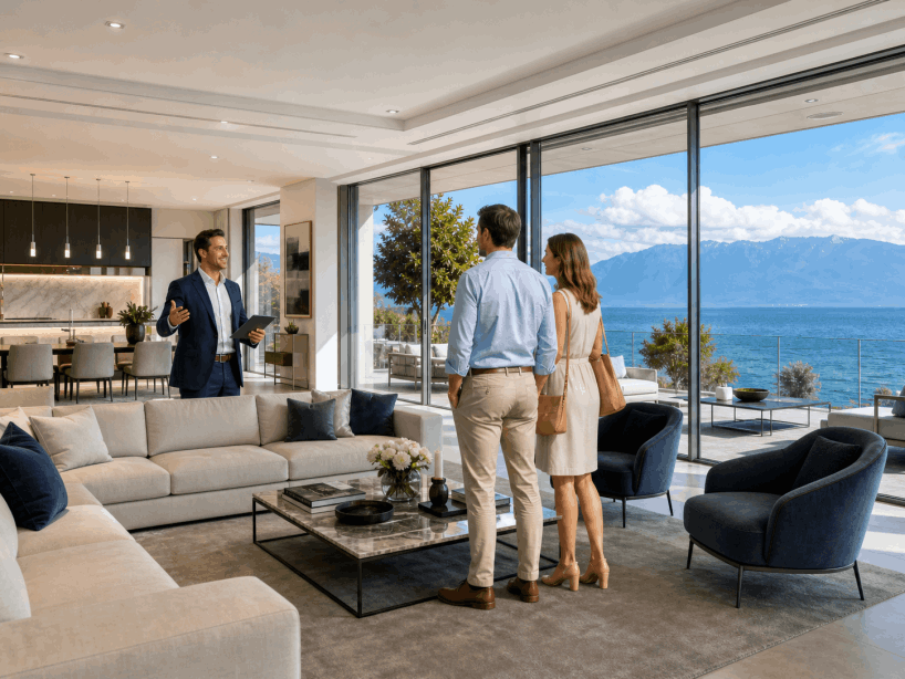 achat d'un bien avec un agent de guy-immobilier